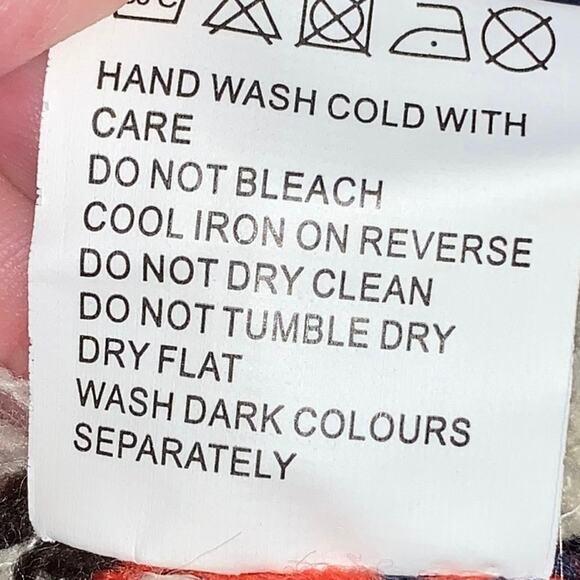 Miss SaSa Knit Patterned Multicolored Sweater - Picture 5 of 5